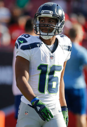 Tyler Lockett Football Player Seattle Seahawks Wallpaper