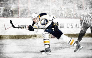 Tyler Myers Buffalo Sabres Ice Hockey Player Wallpaper