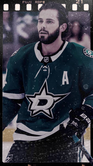 Tyler Seguin Dallas Stars Film Strip Filter Wallpaper