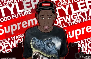 Tyler The Creator Takes The Stage Wallpaper