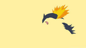 Typhlosion Digital Art Wallpaper