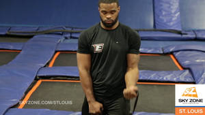 Tyron Woodley During Training Wallpaper