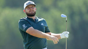 Tyrrell Hatton In Action On The Green Wallpaper