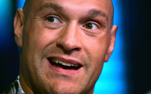 Tyson Fury Close-up Shot Wallpaper