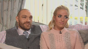 Tyson Fury Gorgeous Wife Paris Fury Wallpaper