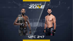 U F C247 Promotional Graphic Reyesvs Champion Wallpaper