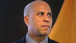 U.s. Senator Cory Booker Portrait Wallpaper