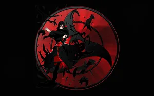 Uchiha Itachi, Master Of The Tsukuyomi Genjutsu. Wallpaper