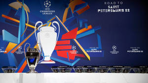 Uefa Champions League Finals In St. Petersburg 2022 Wallpaper