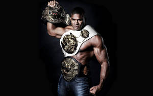 Ufc Alistair Overeem Belts 4k Wallpaper