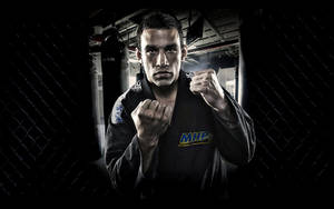 Ufc Fabricio Werdum 4k Black Wallpaper