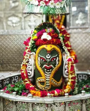 Ujjain Mahakal Statue Head Wallpaper