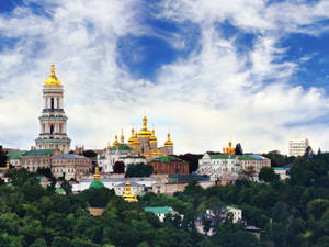 Ukraine Kyiv Pechersk Lavra Wallpaper