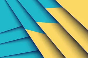 Ukrainian Flag Wallpaper With Blue And Yellow Stripes Wallpaper