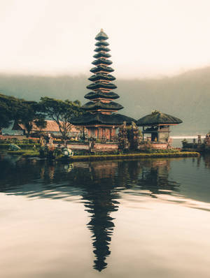 Ulun Danu Beratan Temple Bali Wallpaper