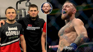 Umar Nurmagomedov And Conor Mcgregor Wallpaper