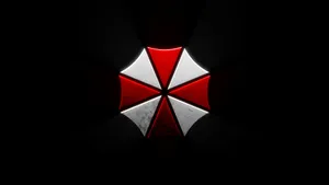 Umbrella Corporation Logo Dark Background Wallpaper