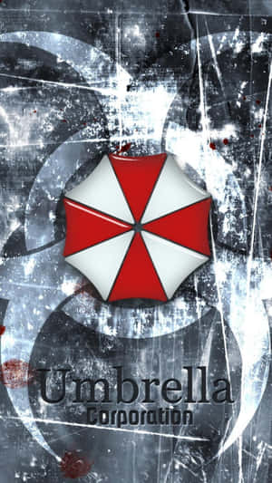 Umbrella Corporation Logo Distressed Background Wallpaper