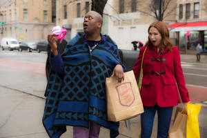 Unbreakable Kimmy Schmidt In Sidewalk Wallpaper