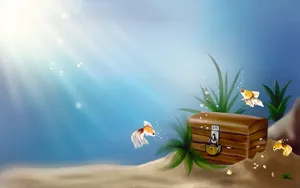 Uncover Golden Treasures Wallpaper