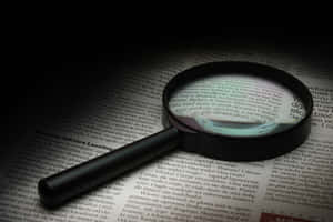 Uncovering Secrets With A Magnifying Glass Wallpaper