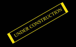 Under Construction Ongoing Maintenance Text Art Wallpaper