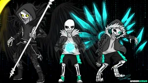 Undertale Sans Character Artwork Hd Wallpaper