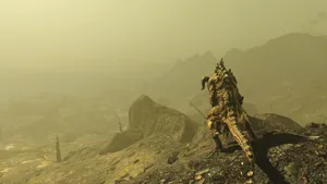 Unearth Forgotten Secrets With The State-of-the-art Terminal From Fallout 4. Wallpaper