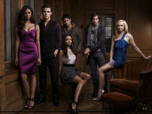 Unearth The Mysteries Of Mystic Falls Wallpaper