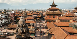 Unesco Heritage Patan Darbar Square In The Heart Of Kathmandu Wallpaper