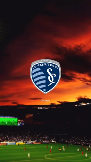 Unforgettable Sunset Over The Home Of Sporting Kansas City Wallpaper