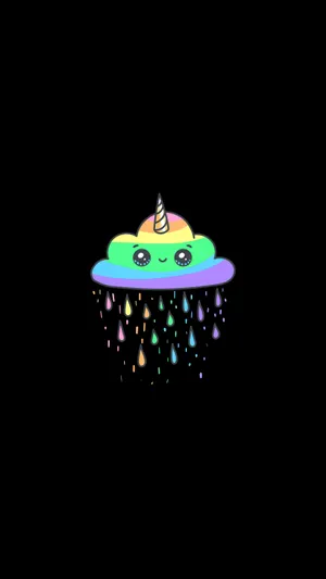 Unicorn In The Clouds Wallpaper