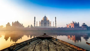 Unique Hd Taj Mahal View Wallpaper