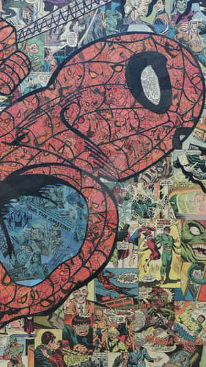 Unite The Worlds Of Marvel And Dc With This Awesome Marvel And Dc Iphone Wallpaper