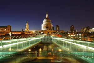 United Kingdom Millennium Bridge Wallpaper