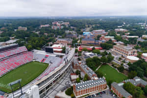 University Of Georgia Drone Shot Wallpaper