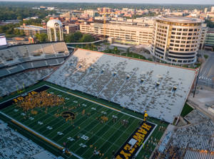 University Of Iowa Campus Field Wallpaper