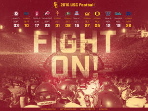 University Of Southern California 2016 Football Wallpaper