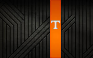 University Of Tennessee Inscribed Lines Pattern Wallpaper