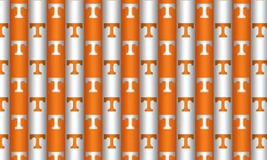 University Of Tennessee Tiled Logo Wallpaper