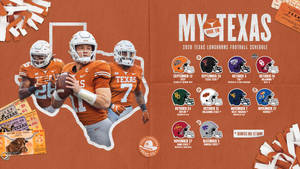 University Of Texas Longhorns Poster Wallpaper