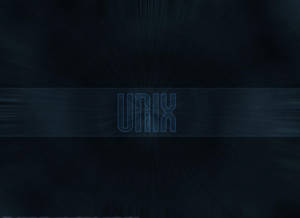 Unix Dark Aesthetic Banner Wallpaper