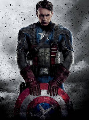 Unleash The Power Of Captain America! Wallpaper