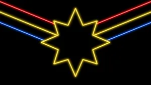 Unleash The Power Of Captain Marvel Wallpaper