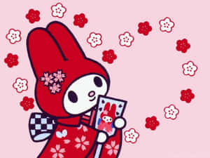 Unleash Your Inner Creativity With My Melody Laptop Wallpaper