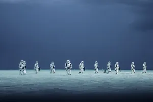 Unleash Your Inner Rebel And Join The Star Wars Rogue One Fight! Wallpaper