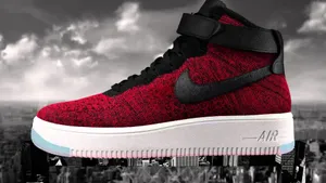Unleash Your Style With Nike Af1 Sneakers Wallpaper