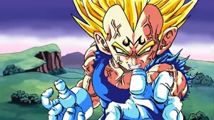 Unleashed: Unleash The Power Of Cool Vegeta! Wallpaper