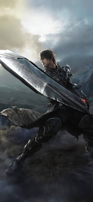 Unlock Endless Worlds Of Adventure In Final Fantasy On Your Iphone Wallpaper