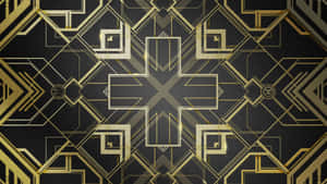 “unlock The Brilliance Of Modern Technology With The Art Deco Iphone” Wallpaper